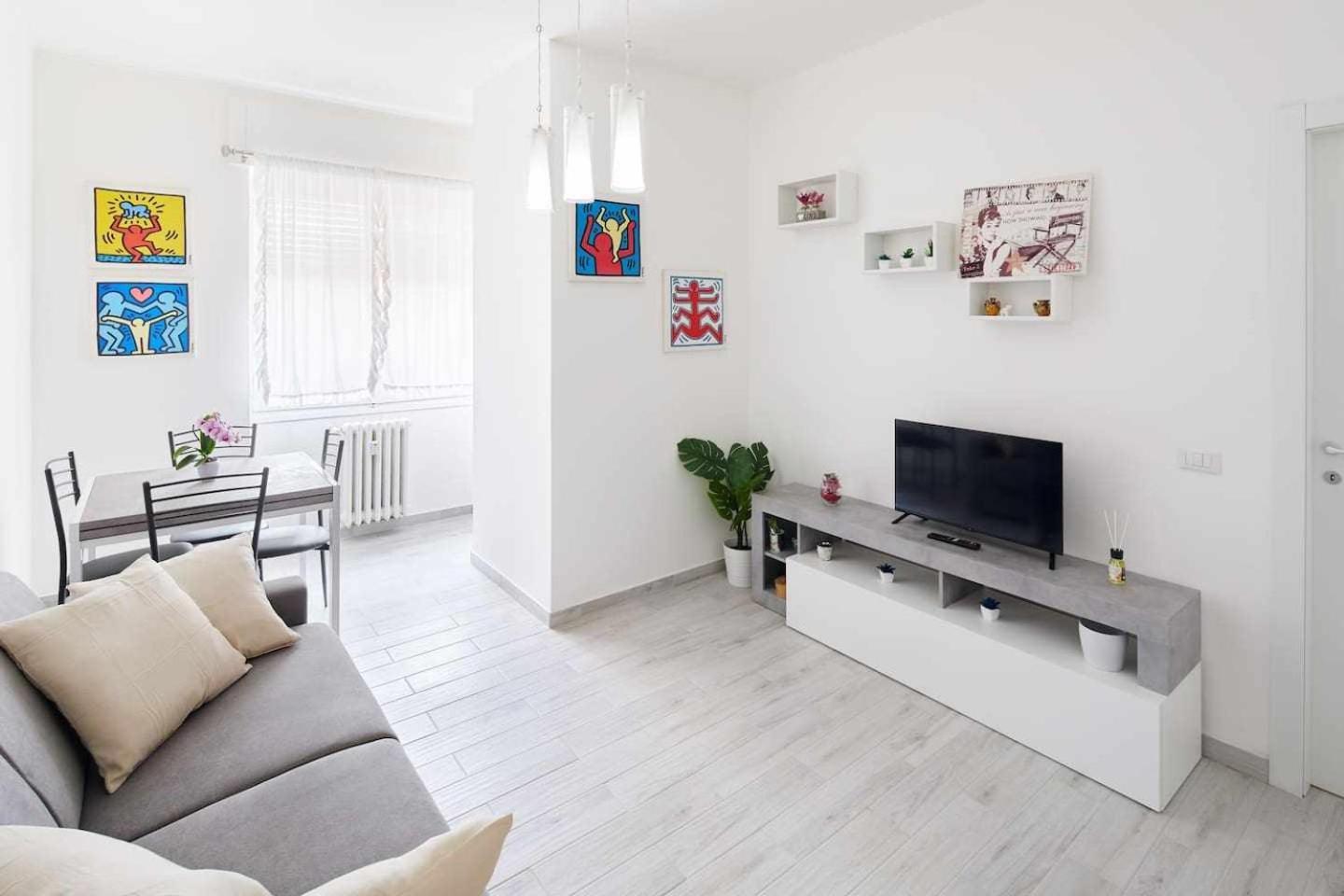 Sunny San Siro Stadio Apartment 밀라노 외부 사진
