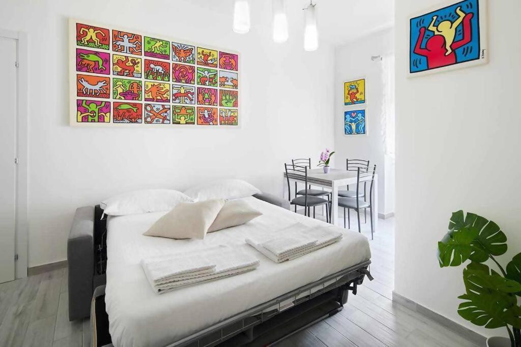 Sunny San Siro Stadio Apartment 밀라노 외부 사진
