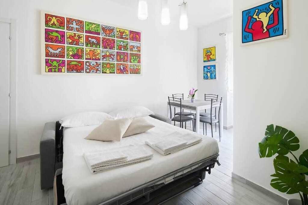 Sunny San Siro Stadio Apartment 밀라노 외부 사진